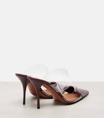 Mules Le Cœur 90 mit Lackleder | Alaïa