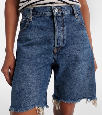 Short à taille haute en jean | Frame