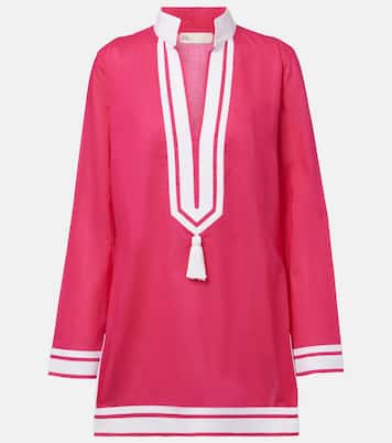 Cotton voile tunic | Tory Burch