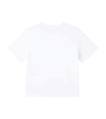 T-shirt in jersey di cotone con stampa | Burberry Kids
