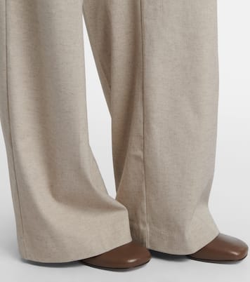 Leone high-rise wide-leg pants  | SIR