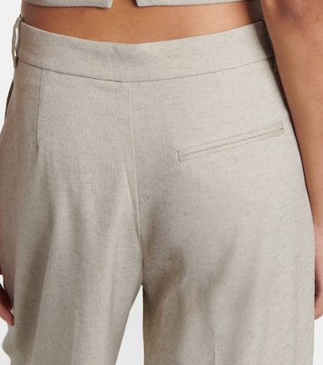 Leone high-rise wide-leg pants  | SIR