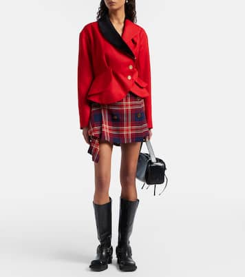 Minifalda asimétrica a cuadros | Vivienne Westwood