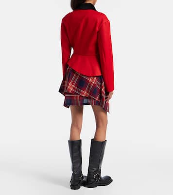 Minifalda asimétrica a cuadros | Vivienne Westwood