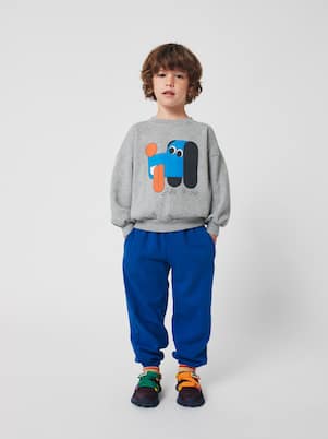 Sweat-shirt Doggy Mate en coton | Bobo Choses