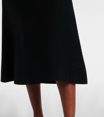 Sharp Ambition wool-blend midi skirt | Dorothee Schumacher