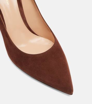 Escarpins Piper 85 en daim | Gianvito Rossi