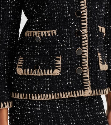 Ceriani tweed cardigan | Veronica Beard
