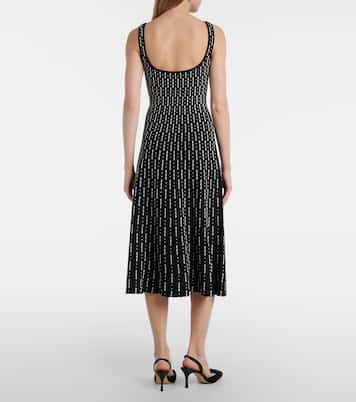 Ellison compact knit midi dress | Staud