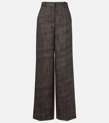 Hawley初剪羊毛阔腿裤 | Joseph