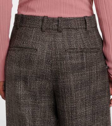 Hawley初剪羊毛阔腿裤 | Joseph