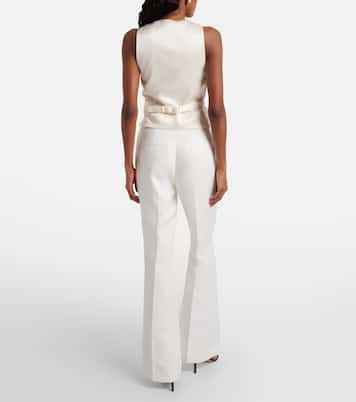 Mid-rise flared pants | Vince