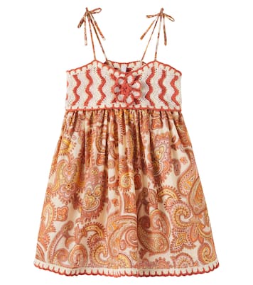 Patience paisley cotton dress | Zimmermann Kids