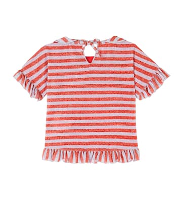 Striped lamé top | Oséree Kids