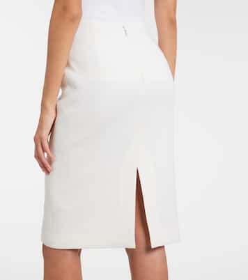 버진 울 미디 스커트 | Versace