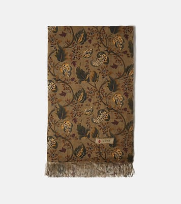 Mantel Tormento de lino floral | The House of Lyria