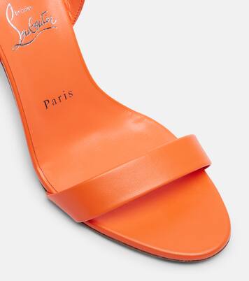 Sandales slingback O Marylin 85 en cuir | Christian Louboutin