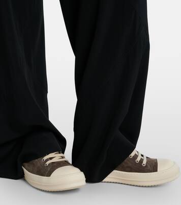 Suede low-top sneakers | Rick Owens