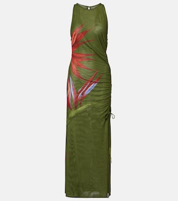 Strilitzia printed midi dress | Farm Rio