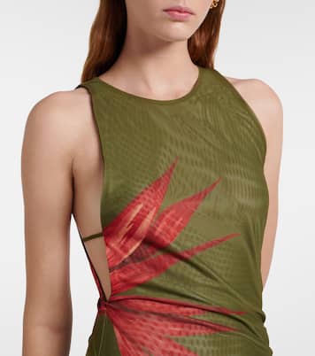 Strilitzia printed midi dress | Farm Rio