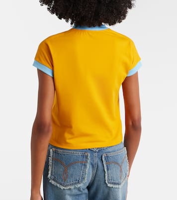 Medusa cotton-blend jersey T-shirt | Versace