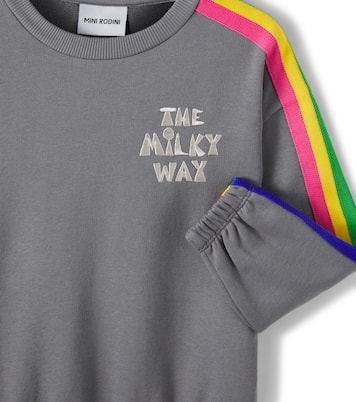 Besticktes Sweatshirt aus Baumwoll-Jersey | Mini Rodini