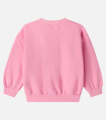 Dog Friendship 프린트 코튼 플리스 스웨트셔츠 | Bobo Choses