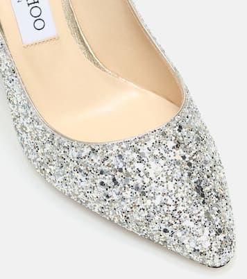 Romy 85 glitter pumps | Jimmy Choo