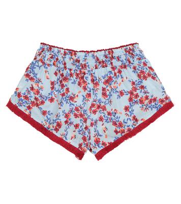 Shorts Lulu florales | Poupette St Barth Kids