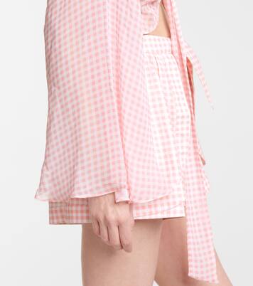 Top Natalia à carreaux | Alexandra Miro