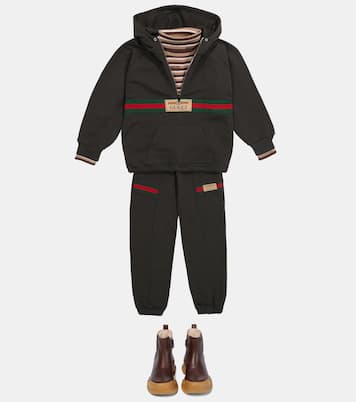 Sudadera con capucha de algodón | Gucci Kids