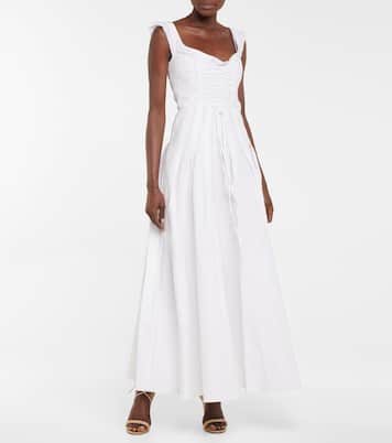 Tamiko cotton-blend maxi dress | Brock Collection