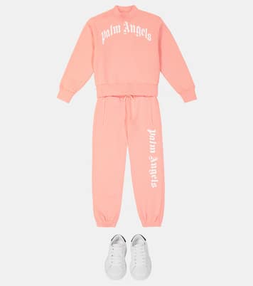 Pantalones de chándal algodón con logo | Palm Angels Kids