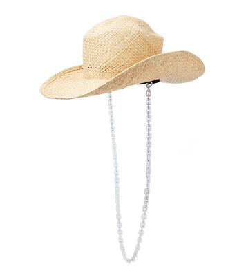 Cappello Clint in paglia | Maison Michel