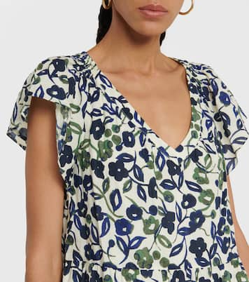 Robe Ivy en coton à fleurs | Velvet