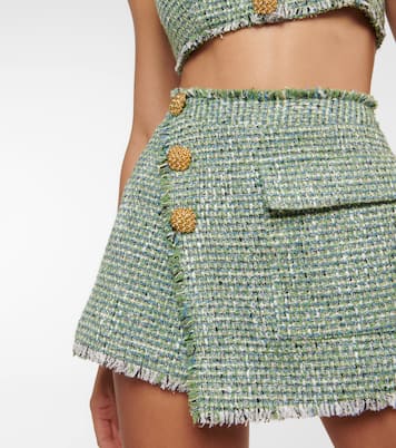 Skort aus Bouclé | Self-Portrait