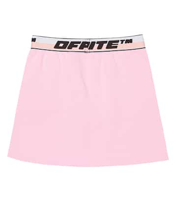 Gonna in jersey di cotone | Off-White Kids