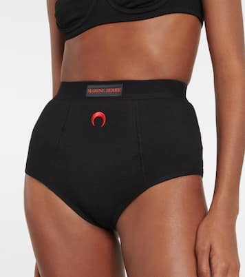 Body in misto cotone a coste | Marine Serre