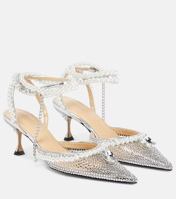 Pumps in PVC con perle bijoux | Mach & Mach