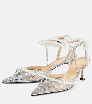 Pumps in PVC con perle bijoux | Mach & Mach