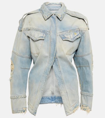 Distressed denim jacket | The Attico