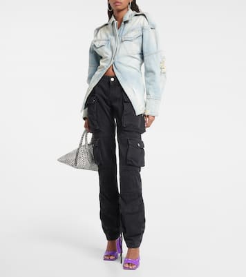 Distressed denim jacket | The Attico