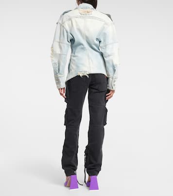 Distressed denim jacket | The Attico