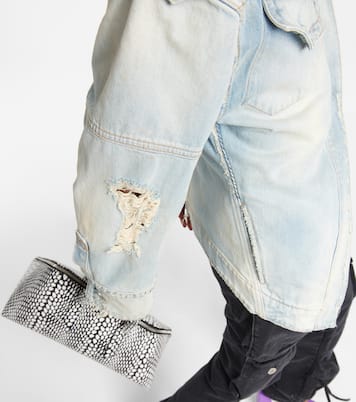 Distressed denim jacket | The Attico