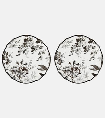 Herbarium set of 2 dessert plates | Gucci