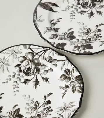 Herbarium set of 2 dessert plates | Gucci