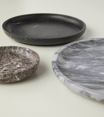 x Sunnei set of 3 marble plates | Bloc Studios
