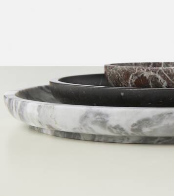 x Sunnei set of 3 marble plates | Bloc Studios