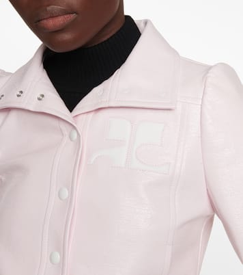 Chaqueta crop de algodón | Courrèges