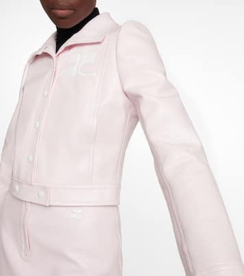 Chaqueta crop de algodón | Courrèges